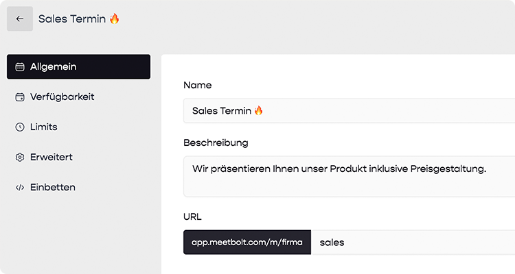 Einfache Terminplanung